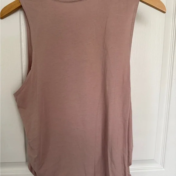 Spiritual Gangster Rose Pink Twist Front Tank - Picture 5 of 6